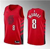 Men's Portland Trail Blazers #8 Kris Murray 2023 Draft Red Statement Edition Stitched Basketball Jersey Dzhi ,baseball caps,new era cap wholesale,wholesale hats